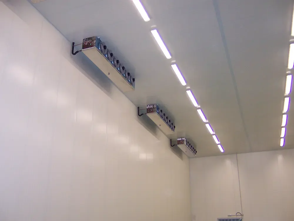 Doble instal·lació a gran cambra frigorífica amb compressors alternatius