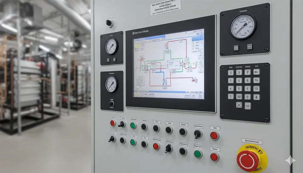 Módul de control digital per central frigorífica